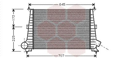 VAN WEZEL Kompressoriõhu radiaator 47004047